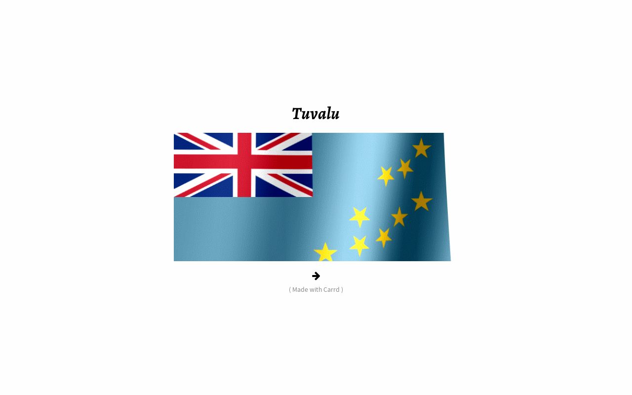 Carrd profile picture for @tuvalu
